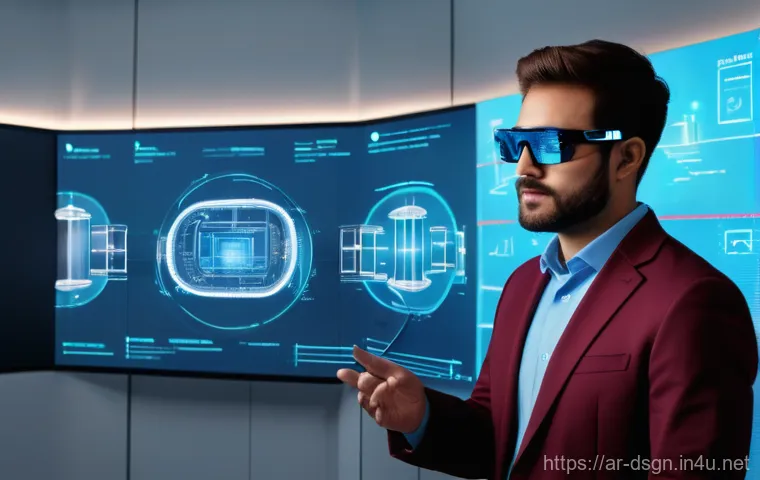 최신 증강현실 AR 디자인 사례 - **Interactive AR Classroom of the Future:**
"A diverse group of students, approximately 10-14 ye... 최신 증강현실 AR 디자인 사례 - **Interactive AR Classroom of the Future:**
"A diverse group of students, approximately 10-14 ye...